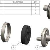Image result for SolidWorks Coupling Drawing