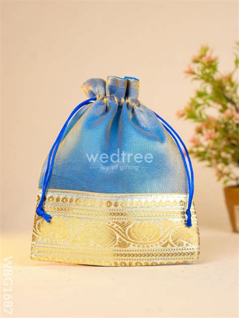 String Bag with Border - WBG1687 – Wedtree