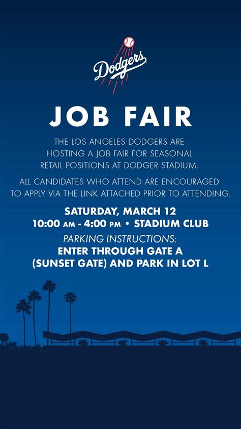 Los Angeles Dodgers on LinkedIn: **OPPORTUNITY ALERT** Join us for a ...