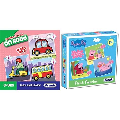 Buy Frank - 10207 On Road Puzzle for 3 Year Old Kids and Above & Frank ...