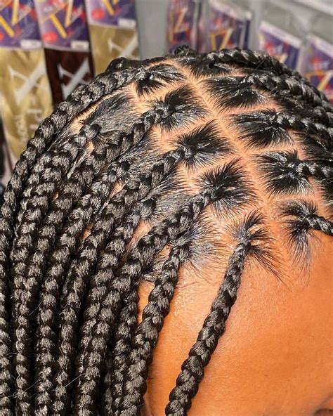 Knotless small size braids online sale