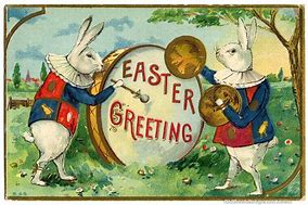 Image result for Creepy Vintage Easter Bunny