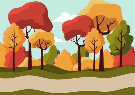 Fall Vocabulary Scene - Speech Therapy Talk Membership