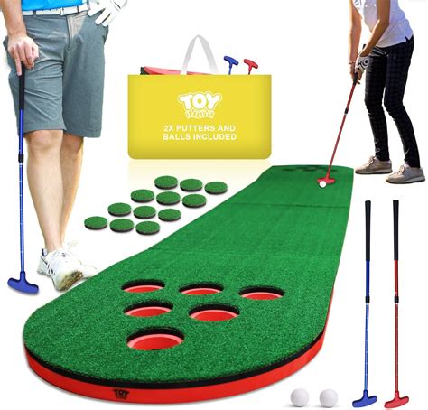 Mini Golf Course, Putter Golf Pong, Golf Game, Putting Green Indoor ...