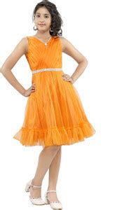 Arsh Fashion Girls Midi/Knee Length Party Dress Price in India - Buy ...