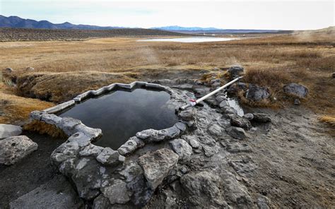 Shepherd Hot Spring lying amidst several hot water springs in the ...