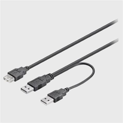 Image result for Double USB Cable