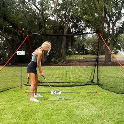 Buy Golf Practice Net, Portable Driving Practice Golf Net, 10x7 feet ...