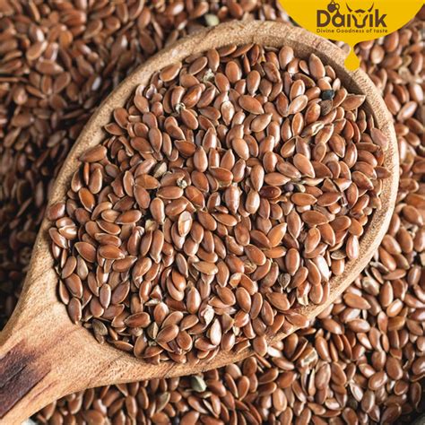 Organic Flax Seeds Raw Unroasted Whole Flax Alsi Java Seeds | DAIVIK ...