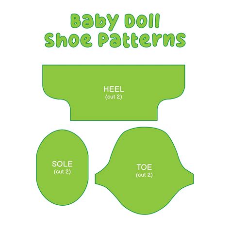 5 Best Images of Printable Baby Bootie Patterns - Free Printable Felt Baby Shoes Pattern, Free ...