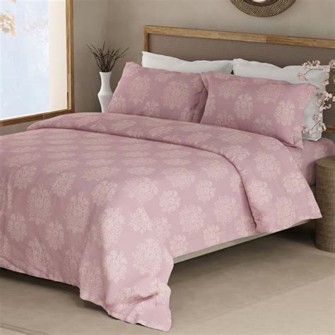 Buy BOUTIQUE LIVING Indo Musk Kasturi Cotton 200TC Floral Print 3Pcs ...