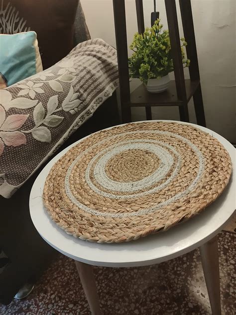 Buy Kuber Industries Handmade Braided Carpet Rugs|Traditional Spiral ...