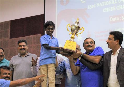 Aakash and Vidula win 33rd National under-9 open and girls 2019 ...