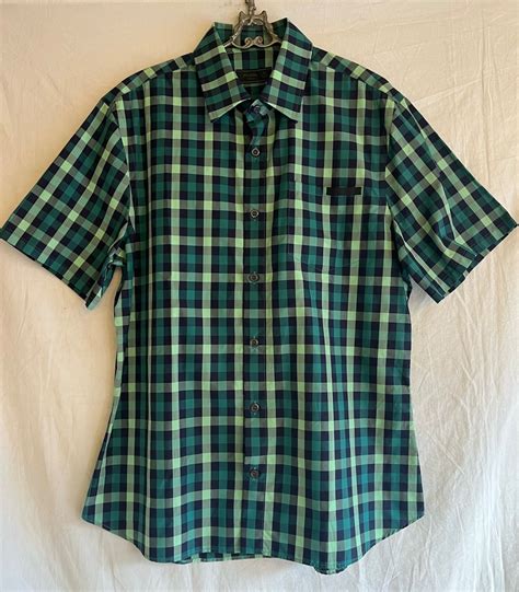 PRADA checked pattern half sleeve shirts-Deadstock - | CARBOOTS