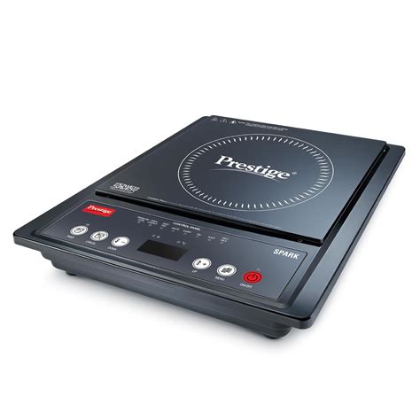 Buy Prestige Spark 1200 W Induction Cooktop(Unique Dual Heat Sensors ...