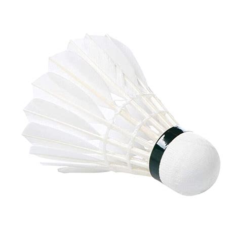 Badminton Shuttlecock Pack of 10 Feather Shuttle Cock,White : Amazon.in ...