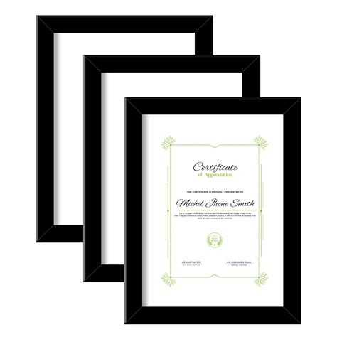 A4 SIZE GLASS PHOTO FRAME FOR GRADUATION CERTIFICATE| A4 SIZE FRAMES ...