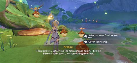 Friends, Aranara, Seelies, lend me your ears! I come to bury Marana ...