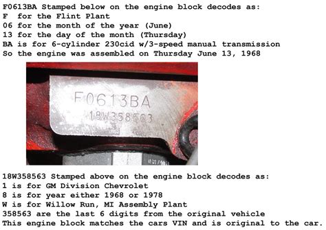 Chevrolet Block Casting Numbers 的图像结果