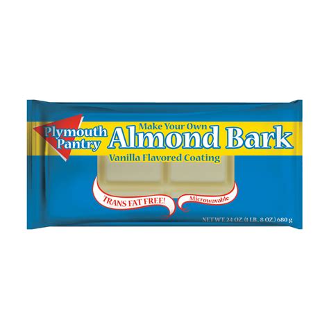 Plymouth Pantry Vanilla Flavored Coating Almond Bark - Shop Baking ...
