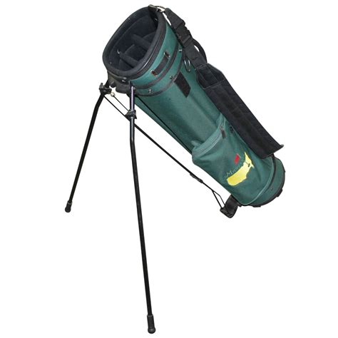 Lot Detail - Masters Tournament Classic Canvas Green Golf Stand Bag