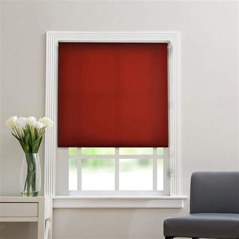 Buy DECO WINDOW Red Translucent Roller Blind - 36x84" from Deco Window ...