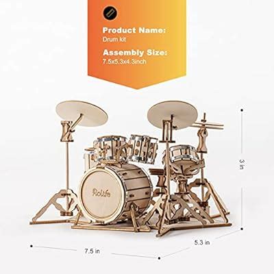Buy Rolife 3D Wooden Puzzles Model Kit for Adults and Teens to Build ...