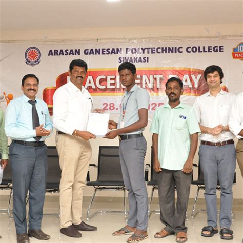 Placement | Arasan Ganesan Polytechnic College Sivakasi