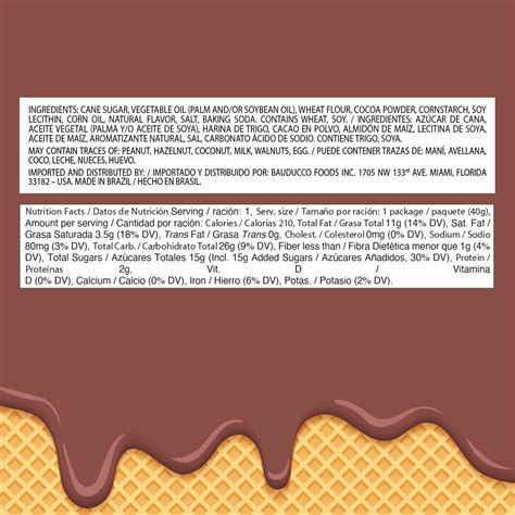 Buy Bauducco Mini Chocolate Wafers - Crispy Wafer Cookies With 3 ...