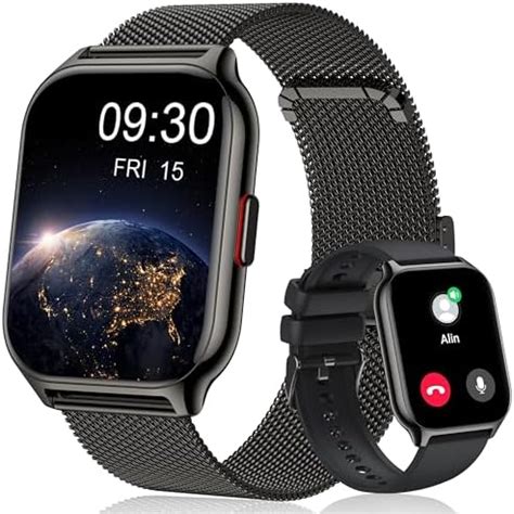 Popglory Smart Watch Answer/Make Calls, 2.01'' Smartwatch with AI Voice ...