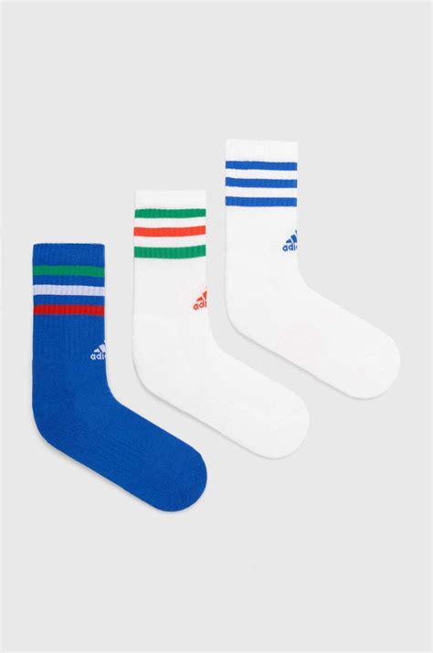 adidas skarpetki Essentials 3-pack kolor biały IY8642 | Answear.com