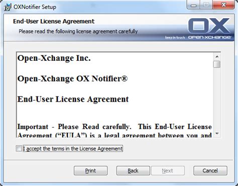 File:License agreement.png - Open-Xchange