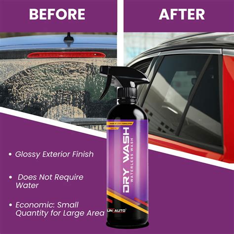 Dry Wash Waterless Wash 500 ml | Waterless Wash Spray | Just Spray And ...