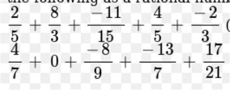 For each set of rational numbers, given below,verify the associative ...