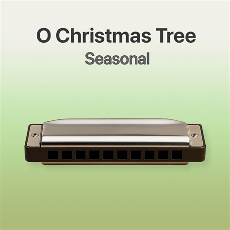 O Christmas tree - Harmonica tab