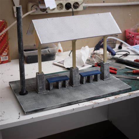 Jual miniatur diorama shimonada train station skala 1:12 - Kab ...