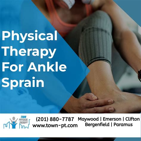 Physical Therapy For Ankle Sprain | Town Physical Therapy
