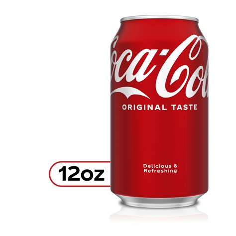 Coca-Cola Soda Pop, 12 fl oz Can - Walmart.com