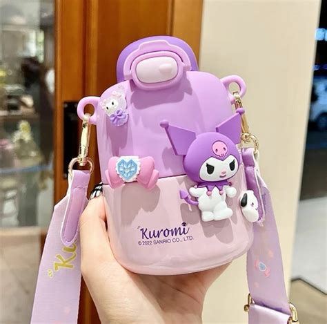 Kuromi Stainless steel Water Bottle- 430Ml – TrotcoT