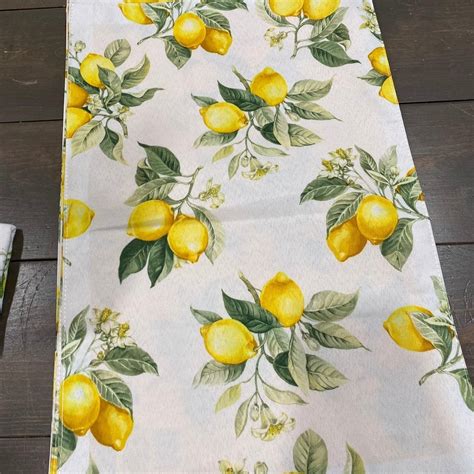 T.J.Maxx Lemon Kitchen Table Placemats | Mercari