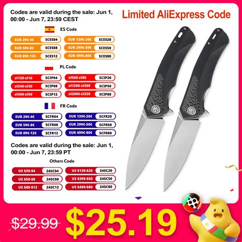 Petrified-Fish-PF838CS-D2-Steel-Blade-Folding-Knife-G10-Carbon-Fiber ...