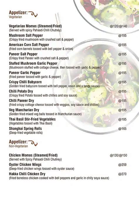 Menu at BREEZE Sky Lounge - Sheesha Hookah, Kolkata