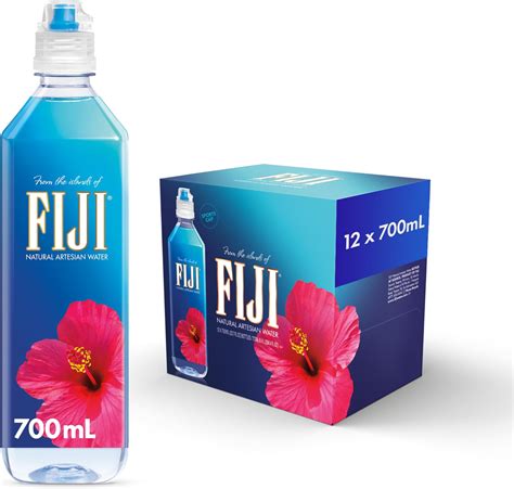 Amazon.com: FIJI Natural Artesian Bottled Water 500mL / 16.9 Fl Ounce ...