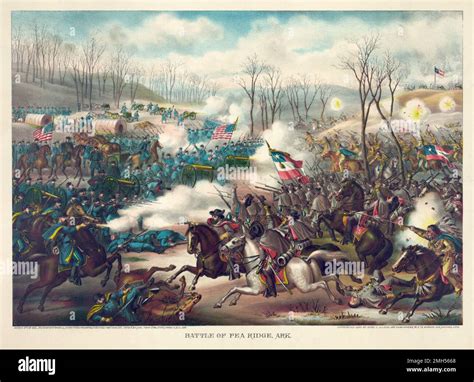 The Battle of Pea Ridge (the Battle of Elkhorn Tavern) was a battle in ...