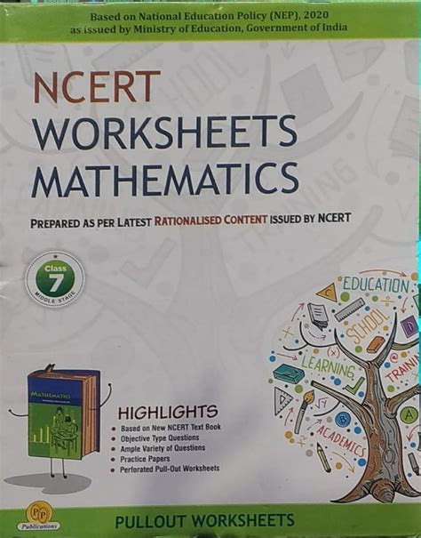 NCERT Worksheets Mathematics Middle Stage Class 7 | Retail Maharaj