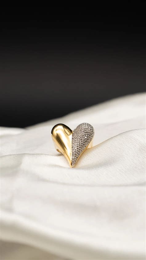 Heartline Statement Ring – Suav Jewels
