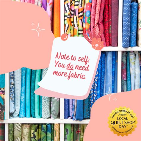 Local Quilt Shop Day 的图像结果