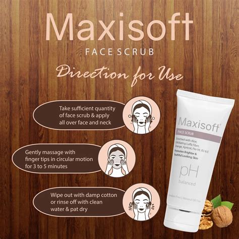Buy MAXISOFT FACE SCRUB 100 GM | PASSION FRUIT OIL & WALNUT SCRUB ...