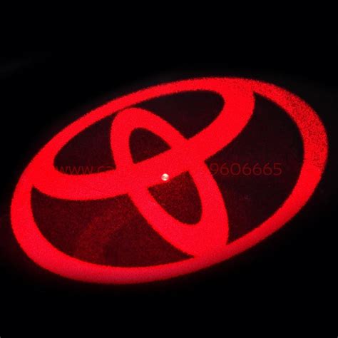 ORVM Logo Side Mirror Shadow Light for Toyota (Set of 2Pcs) – CARPLUS