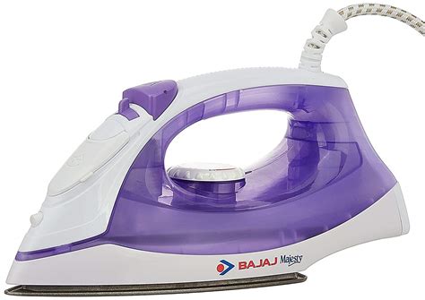 Buy Bajaj MX-3 1250W Steam Iron with Steam Burst, Vertical and ...